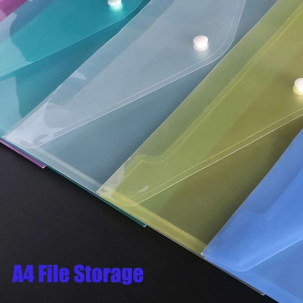 A4 Document Folders Office File Folder Clear Yellow Plastic Snap Button Document Holder Storage ganizer
A4 Document Folders Office File Folder Clear Yellow Plastic Snap Button Document Holder Storage ganizer