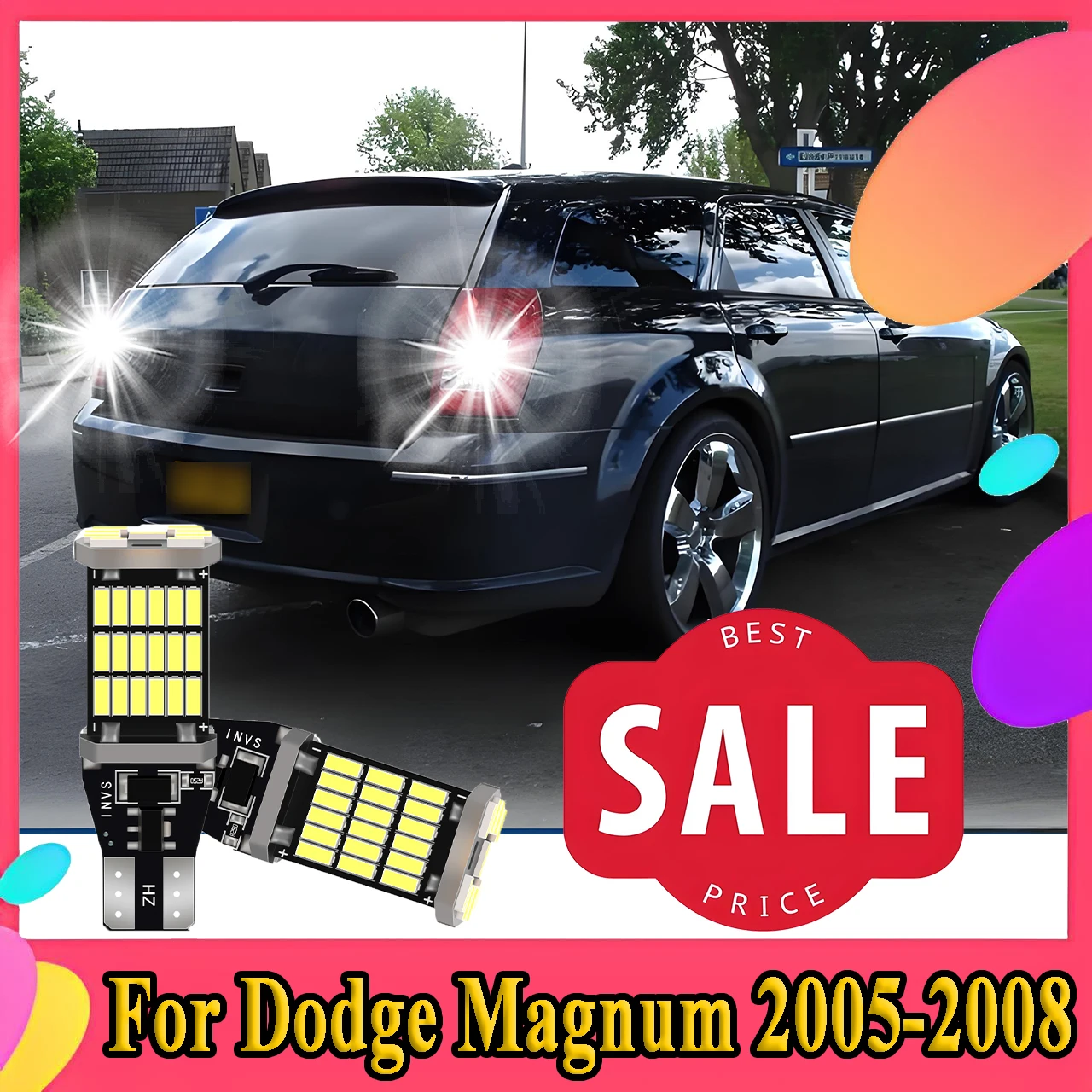 2PCS Canbus Car LED Reverse Light 6000K CSP Chips Plug and Play For Dodge Magnum 2005 2006 2007 2008 BackUp Lamp Error Free
2PCS Canbus Car LED Reverse Light 6000K CSP Chips Plug and Play For Dodge Magnum 2005 2006 2007 2008 BackUp Lamp Error Free