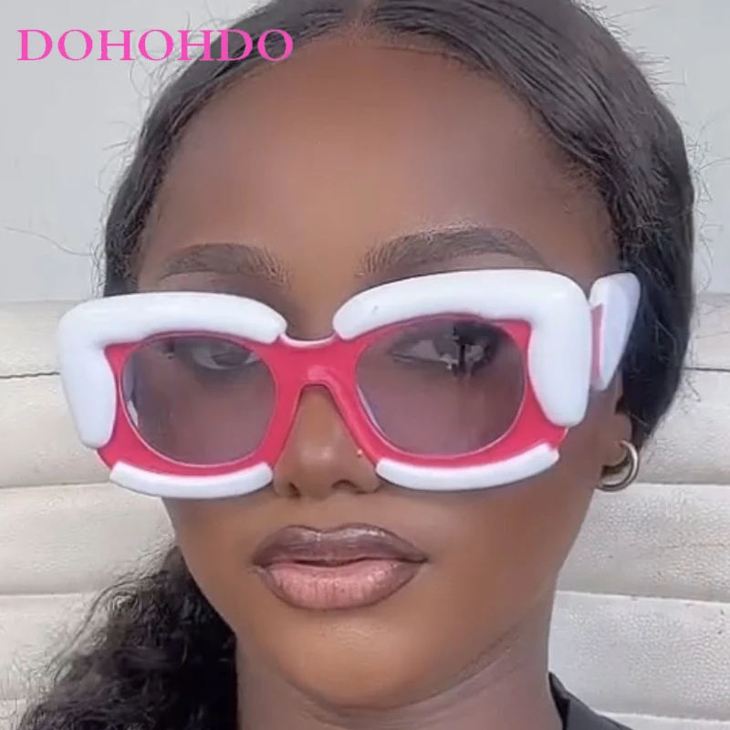 DOHOHDO New Square Women Sunglasses New Oversized Cloud Shape Rim Shades Ins Trendy Luxury Brand Design UV400 Protection Eyewear
DOHOHDO New Square Women Sunglasses New Oversized Cloud Shape Rim Shades Ins Trendy Luxury Brand Design UV400 Protection Eyewear