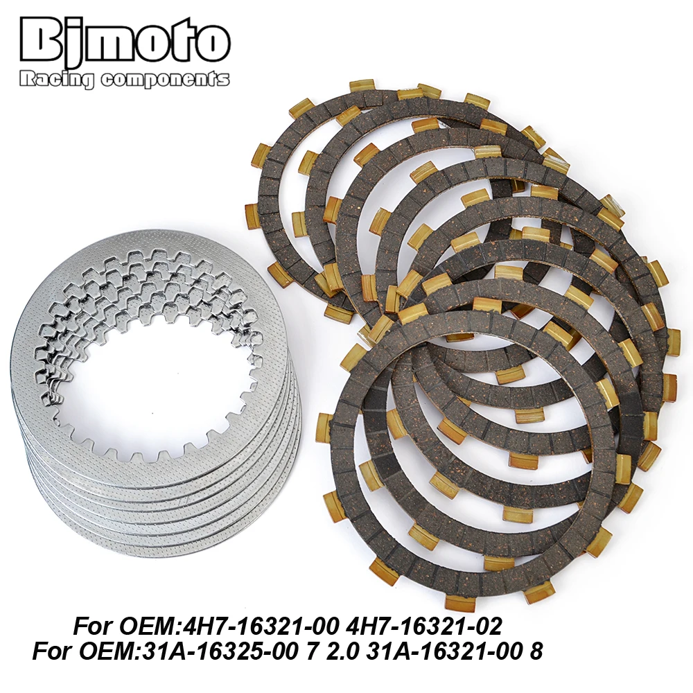 Motorcycle Clutch Friction Plates For Yamaha FZX700 FAZER XTZ750 Super Tenere TDM850 XJ900 SECA XJ900F XJ900S Diversion
Motorcycle Clutch Friction Plates For Yamaha FZX700 FAZER XTZ750 Super Tenere TDM850 XJ900 SECA XJ900F XJ900S Diversion