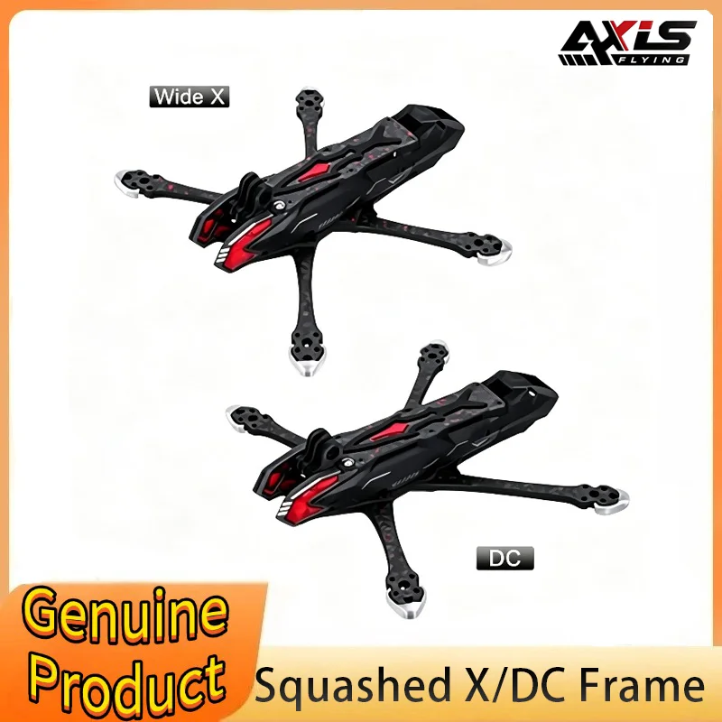 Axisflying Manta 5 Pro DC/Squashed X 5inch 6S FPV Frame Kit Wheelbase 226.5mm for RC FPV Freestyle Drone
Axisflying Manta 5 Pro DC/Squashed X 5inch 6S FPV Frame Kit Wheelbase 226.5mm for RC FPV Freestyle Drone