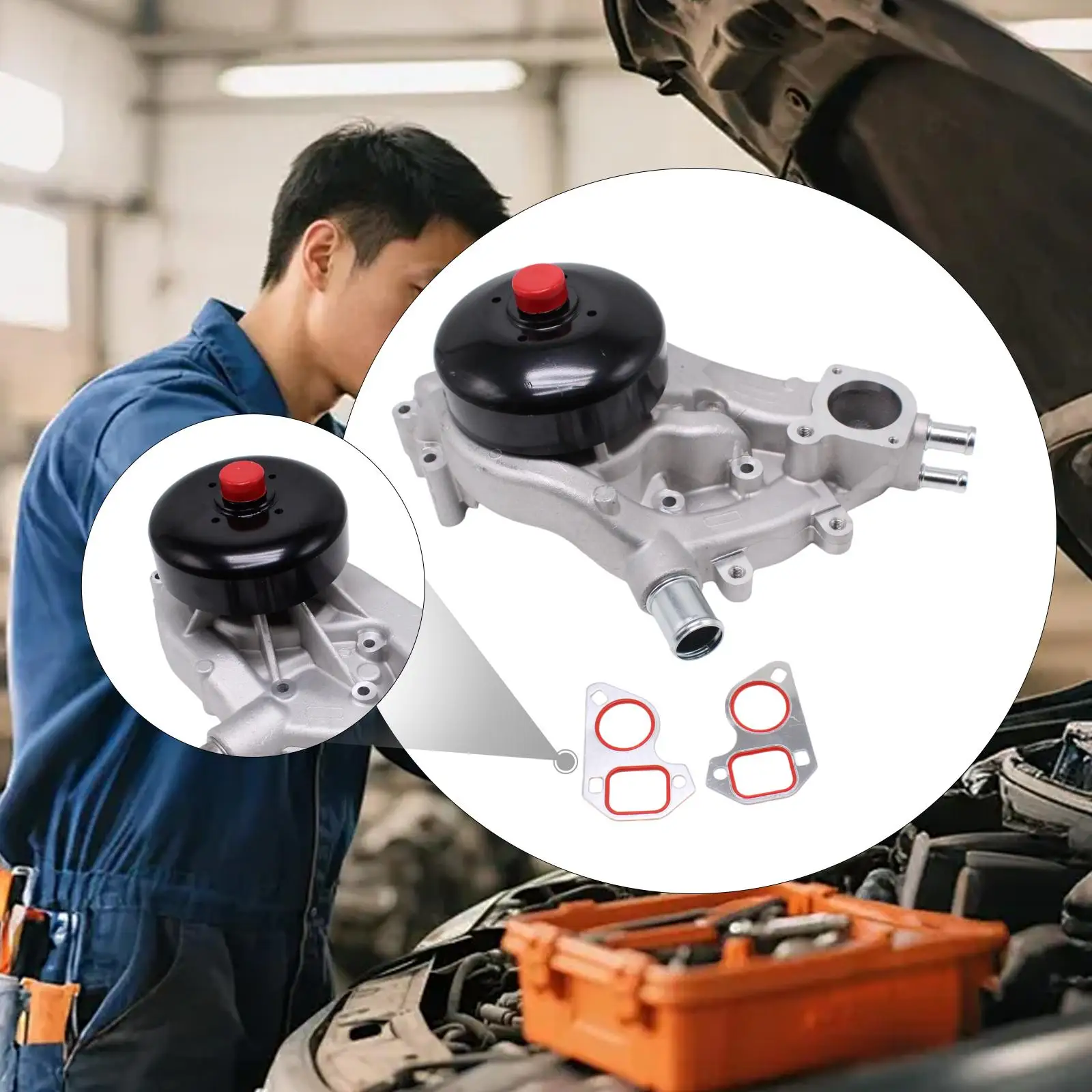 Water Pump Spare Part Metal Stable Performance Easy Installation 19208815 AW6009 for 2500 Car Vehicle Accessory Auto
Water Pump Spare Part Metal Stable Performance Easy Installation 19208815 AW6009 for 2500 Car Vehicle Accessory Auto
