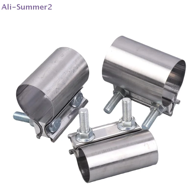 {Summer2} 1Pcs Resilient Steel Pipe Clamp, 40/45/50/53/55/57/60/63mm, Stainless Universal Exhaust Pipe Connection Hoop for Cars
{Summer2} 1Pcs Resilient Steel Pipe Clamp, 40/45/50/53/55/57/60/63mm, Stainless Universal Exhaust Pipe Connection Hoop for Cars