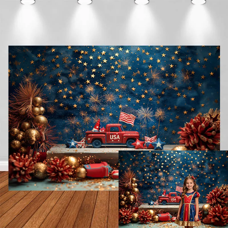 LS Independence Day Photography Background Blue Starry Sky Red Car Flag Decor Adult Kids Portrait Photo Backdrop Studio
LS Independence Day Photography Background Blue Starry Sky Red Car Flag Decor Adult Kids Portrait Photo Backdrop Studio