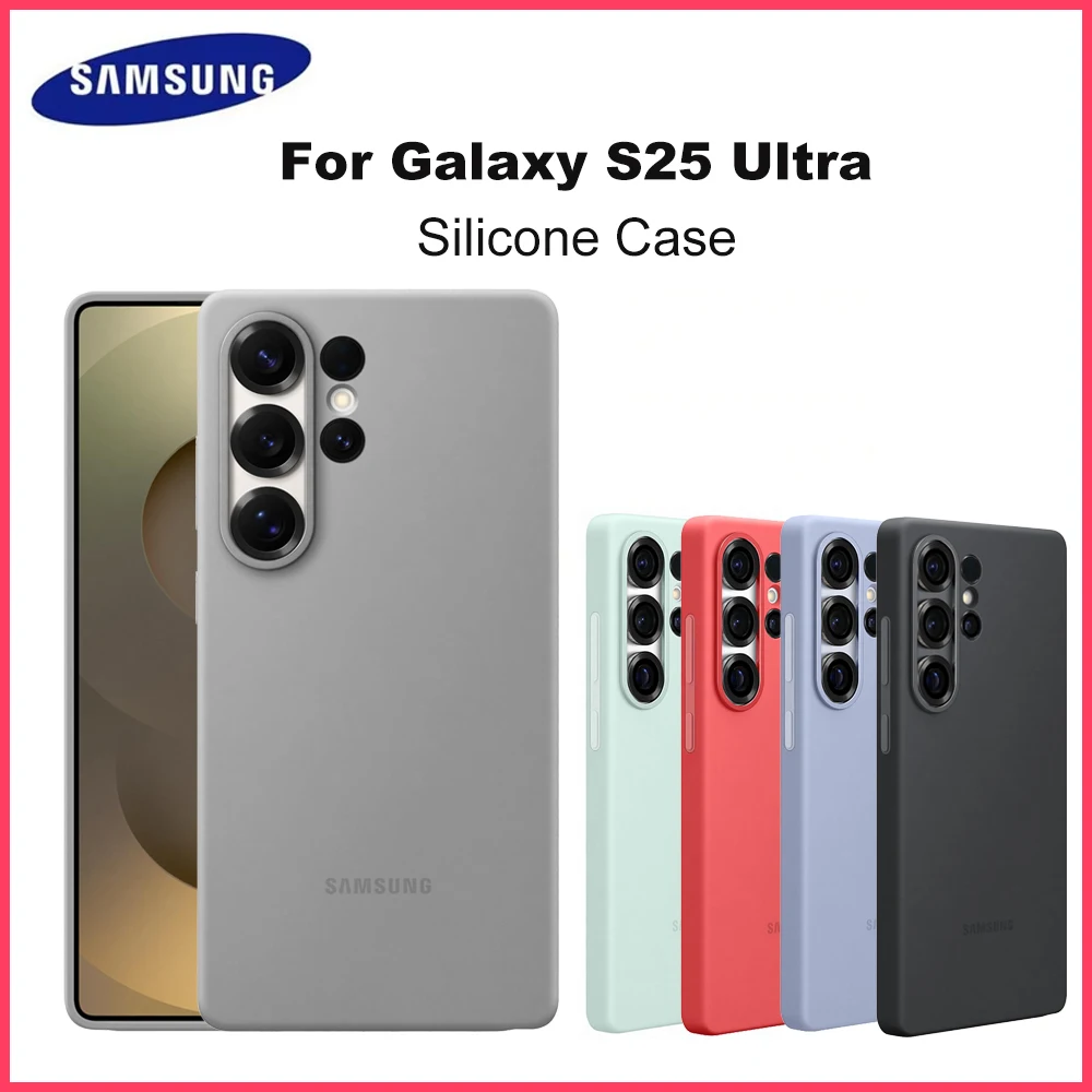 New Silicone Original Samsung Galaxy S25 Ultra Silicone Smartphone Case S25Ultra Protective Case Shockproof EF-PS938
New Silicone Original Samsung Galaxy S25 Ultra Silicone Smartphone Case S25Ultra Protective Case Shockproof EF-PS938