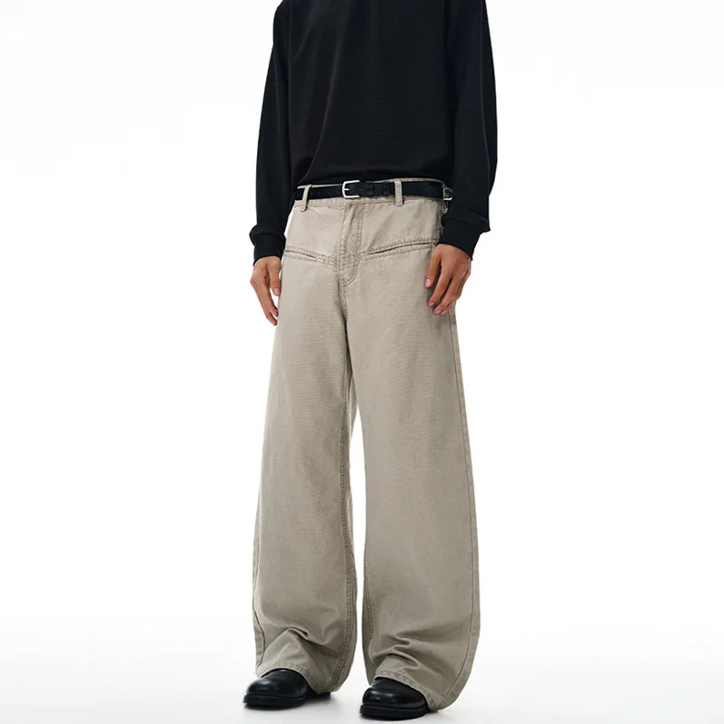 American Retro Bead Canvas Front Pocket Scimitar Pants Men's and Women's Washed Thin and Drape Casual Trousers
American Retro Bead Canvas Front Pocket Scimitar Pants Men's and Women's Washed Thin and Drape Casual Trousers