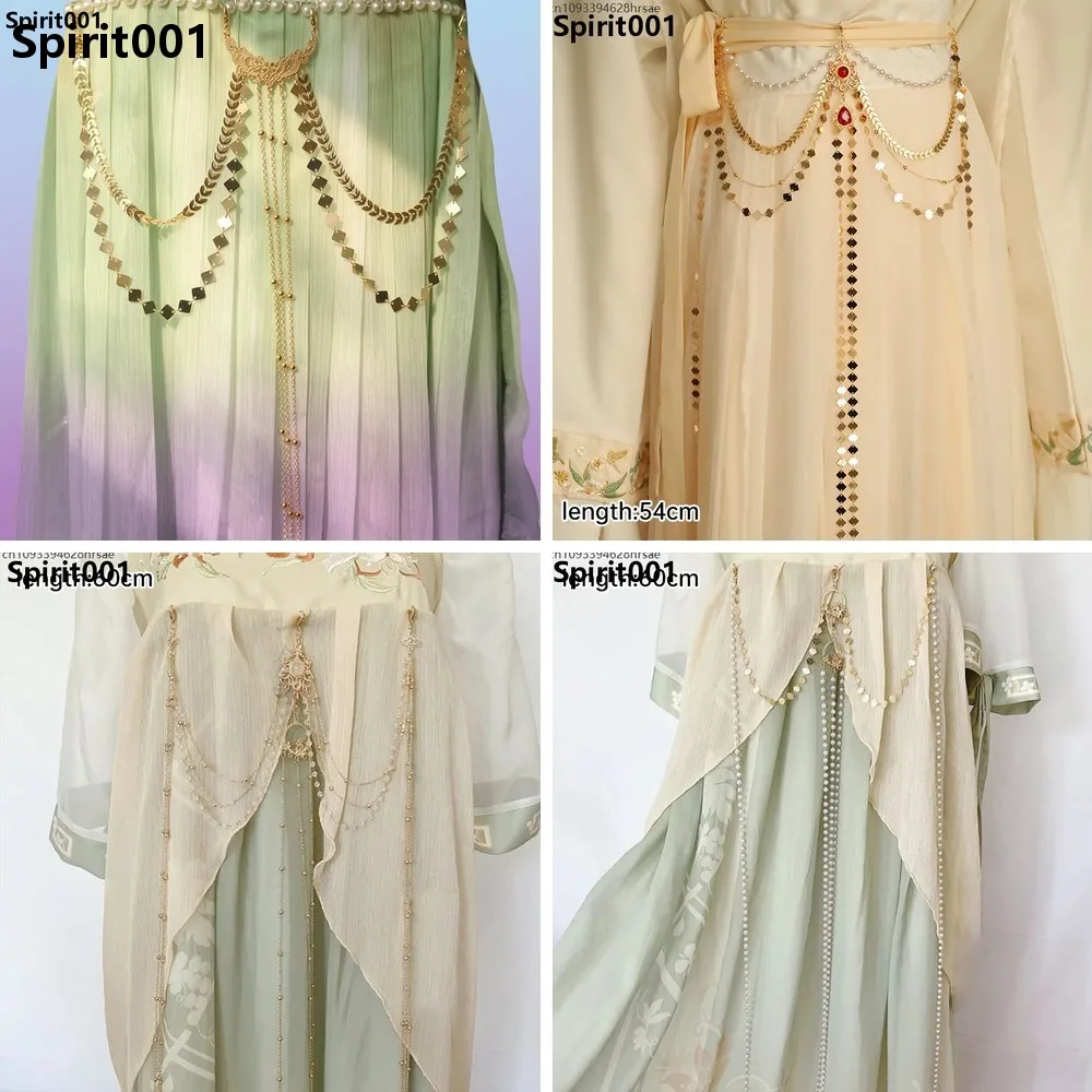 Vintage Hanfu Waist Chain Detachable Fringe Cosplay Accessory Tang Dynasty Retro Chinese Costume Belt Jewelry
Vintage Hanfu Waist Chain Detachable Fringe Cosplay Accessory Tang Dynasty Retro Chinese Costume Belt Jewelry