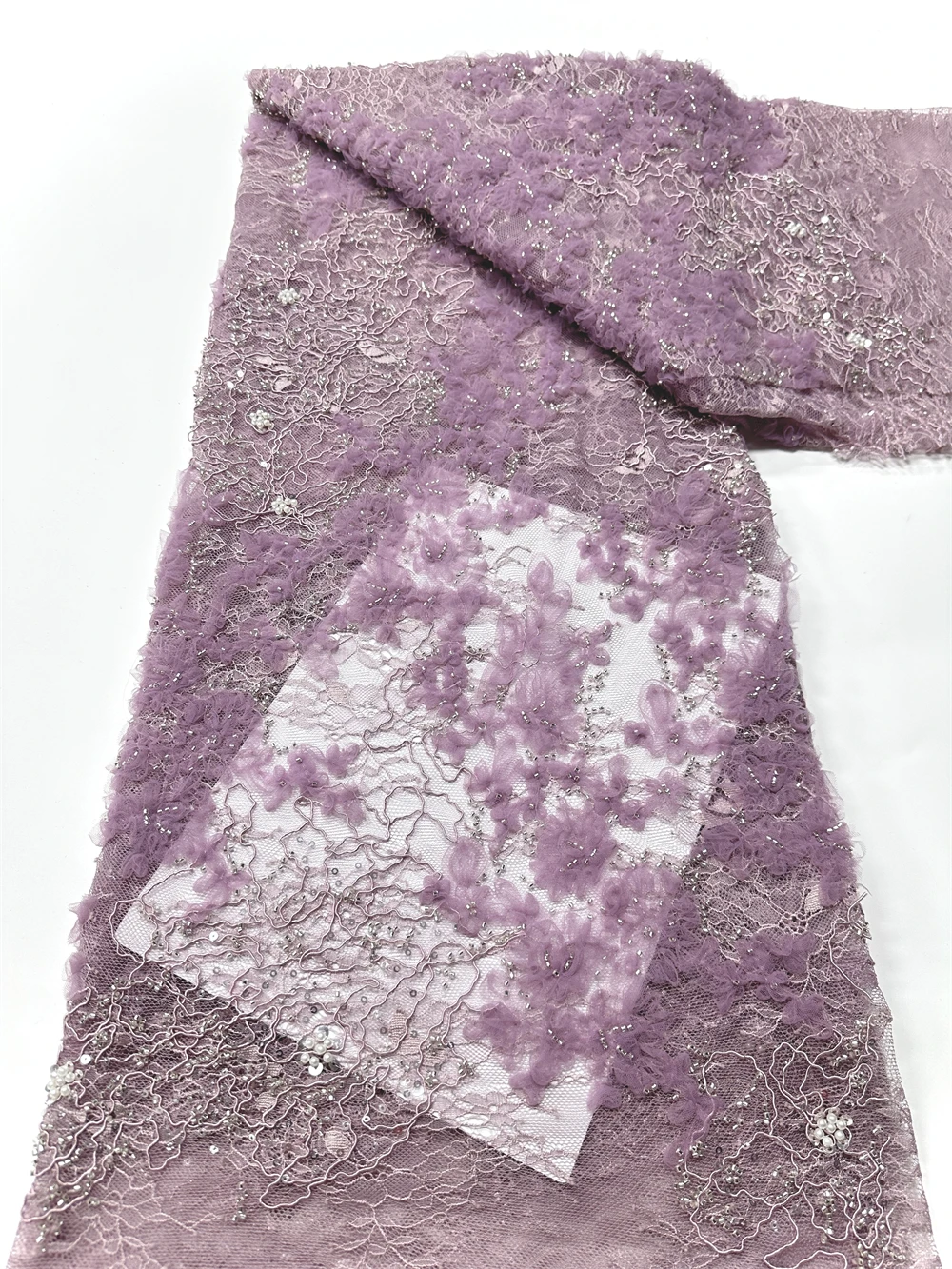 2026 High Quality Beaded Lace Fabrics for Wedding Fabric Material Bridal Lace with Sequins Luxury African Lace Fabric 5 Yards
2026 High Quality Beaded Lace Fabrics for Wedding Fabric Material Bridal Lace with Sequins Luxury African Lace Fabric 5 Yards