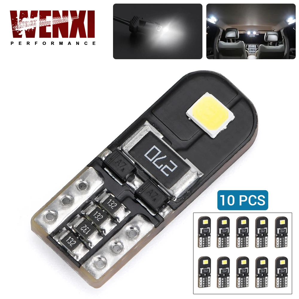 W5W Led T10 LED Canbus Bulb Car Interior Lights for BMW E46 E53 E90 E82 E60 X3 E83 E91 Touring X5 E70 X6 E71 E36 Coupe F25
W5W Led T10 LED Canbus Bulb Car Interior Lights for BMW E46 E53 E90 E82 E60 X3 E83 E91 Touring X5 E70 X6 E71 E36 Coupe F25