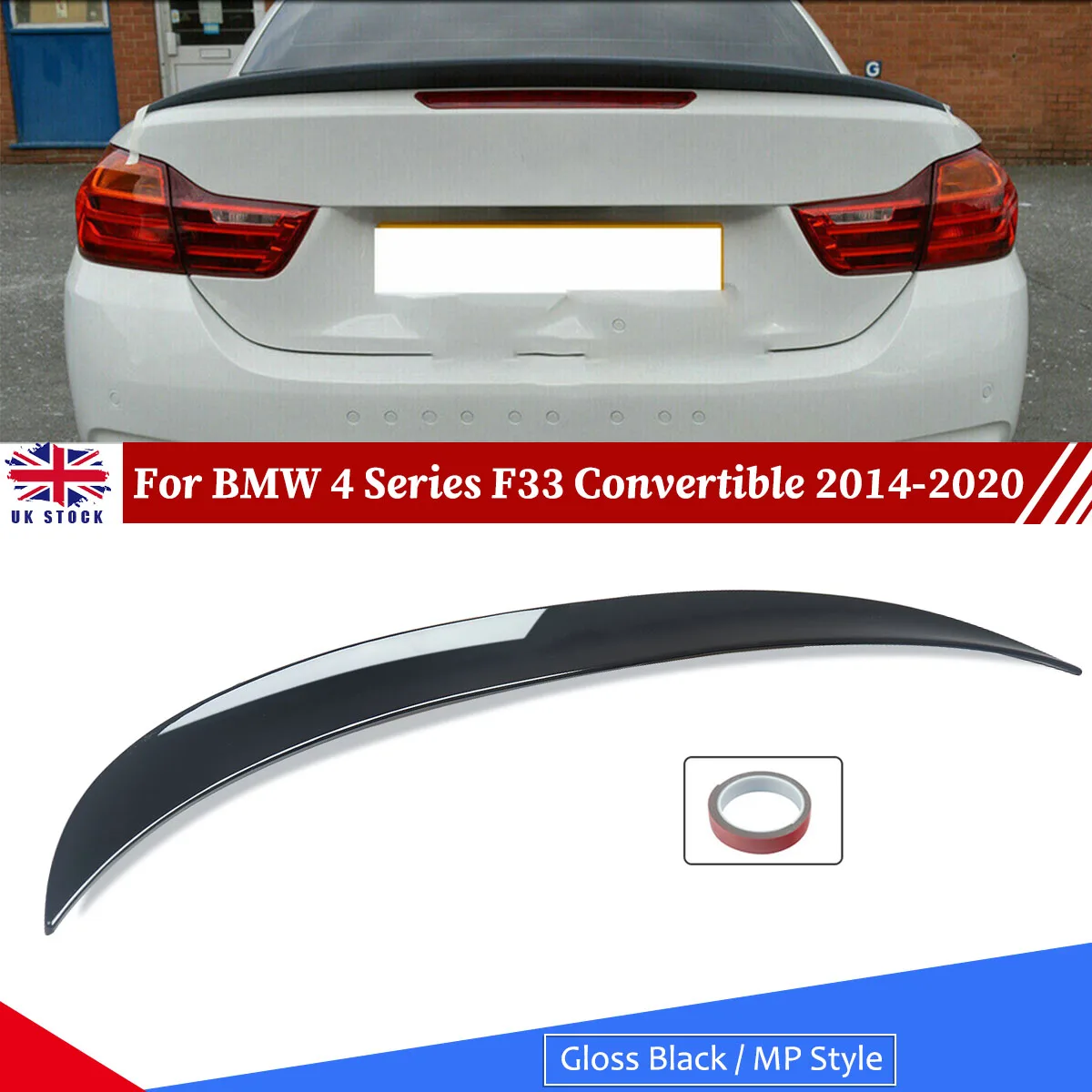 Для BMW F33 F83 M4 Convertible 2014-2020 M Performance задний спойлер багажника, крыло, губа 
Для BMW F33 F83 M4 Convertible 2014-2020 M Performance задний спойлер багажника, крыло, губа