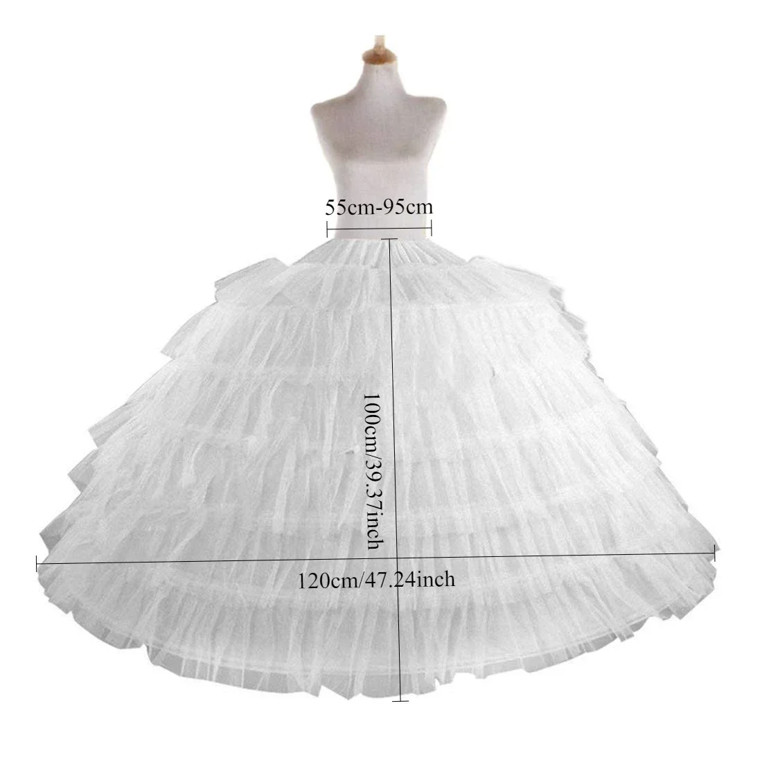 Свадебное платье Нижняя юбка Юбка с 6 обручами Кринолин Нижние юбки для невесты
Свадебное платье Нижняя юбка Юбка с 6 обручами Кринолин Нижние юбки для невесты