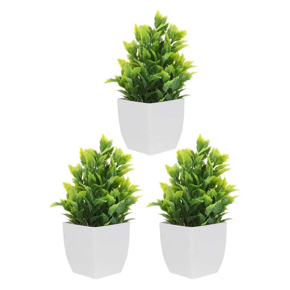3 Pcs Artificial Green Potted Plant Plants Bathroom Farmhouse Decor Bonsai Tree Pp
3 Pcs Artificial Green Potted Plant Plants Bathroom Farmhouse Decor Bonsai Tree Pp