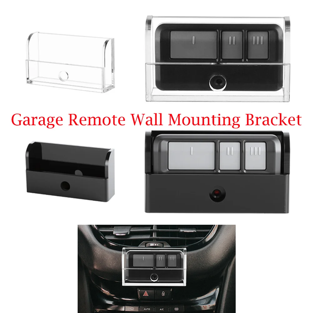 Wall Mount Holder for Liftmaster 893LM/893Max/891LM/971LM Garage Door Remote Garage Remote Wall Mounting Bracket Accessories
Wall Mount Holder for Liftmaster 893LM/893Max/891LM/971LM Garage Door Remote Garage Remote Wall Mounting Bracket Accessories