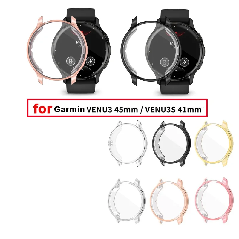 TPU Electroplated Case Cover Protective For Garmin Venu 3 3s Bumper Protector
TPU Electroplated Case Cover Protective For Garmin Venu 3 3s Bumper Protector