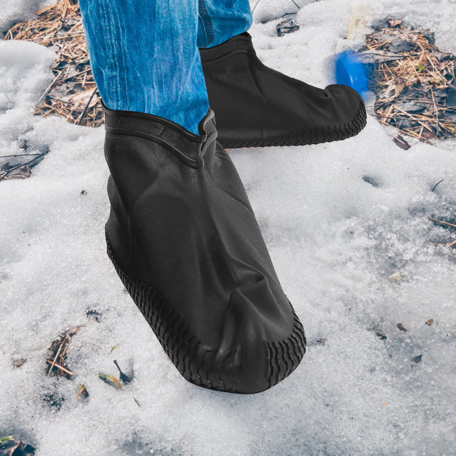 Waterproof Shoe Cover Covers Reusable Non-slip Rain for Shoes Indoors Silica Gel Man
Waterproof Shoe Cover Covers Reusable Non-slip Rain for Shoes Indoors Silica Gel Man