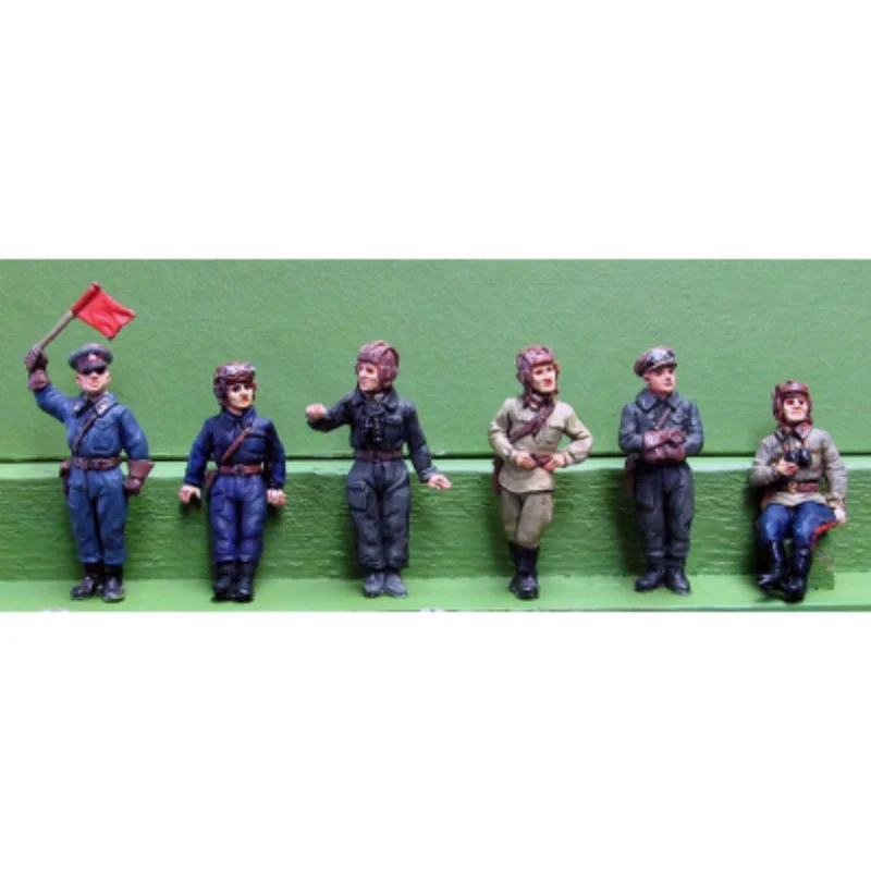 1/72 Scale Resin Figure Model Kit Military Tank Crew Relaxed 6 People (Micro Scene Matching) Unassembled Unpainted
1/72 Scale Resin Figure Model Kit Military Tank Crew Relaxed 6 People (Micro Scene Matching) Unassembled Unpainted