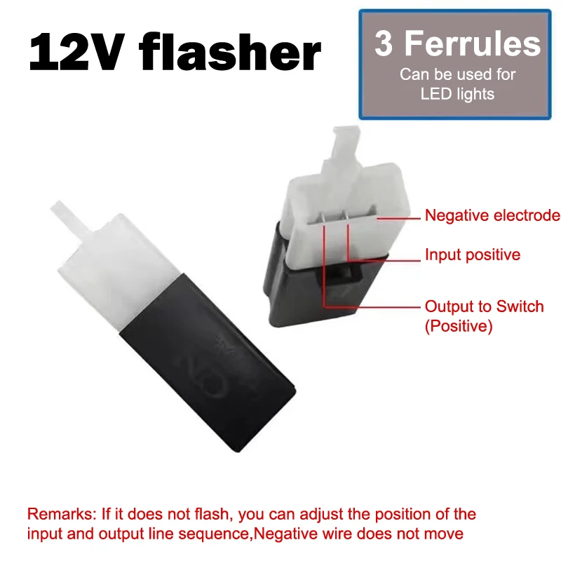 1pc Universal 12V Motorcycle Electric Car LED Lighting Scooter Flasher Electric Vehicle Flasher Turn Signal Silent Controller
1pc Universal 12V Motorcycle Electric Car LED Lighting Scooter Flasher Electric Vehicle Flasher Turn Signal Silent Controller
