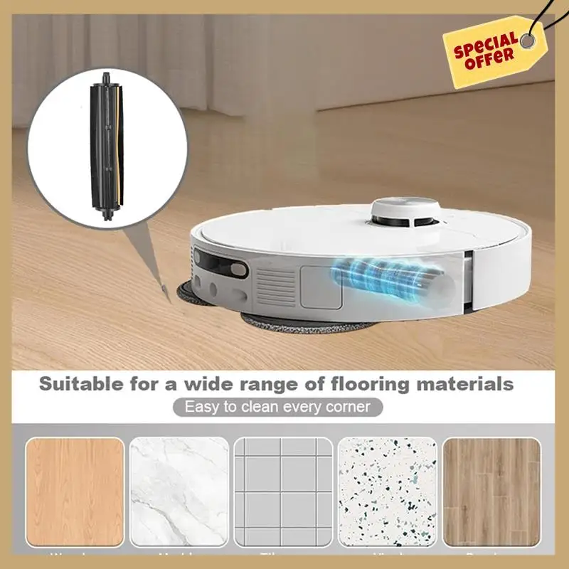 Tricut Brush Replacement For Mova Z5 / Z5 Pro Spare Part Accessories Robot Vacuum Cleaner Kit-FUNN
Tricut Brush Replacement For Mova Z5 / Z5 Pro Spare Part Accessories Robot Vacuum Cleaner Kit-FUNN