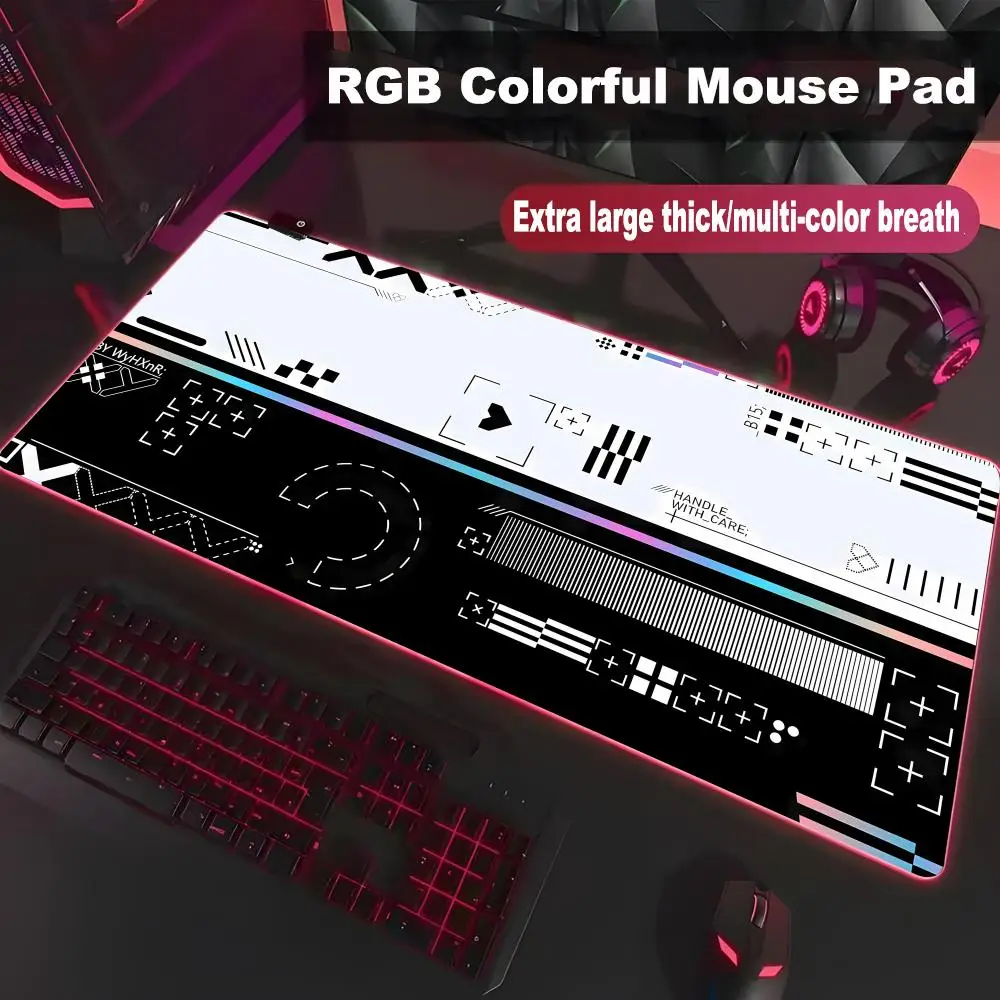 White Mouse Pads Printstream Mouse Pad High-End E-sports HYBXXC RGB Mouse Pad LED Pc Large Student Writing Pad Gamer Luminous
White Mouse Pads Printstream Mouse Pad High-End E-sports HYBXXC RGB Mouse Pad LED Pc Large Student Writing Pad Gamer Luminous