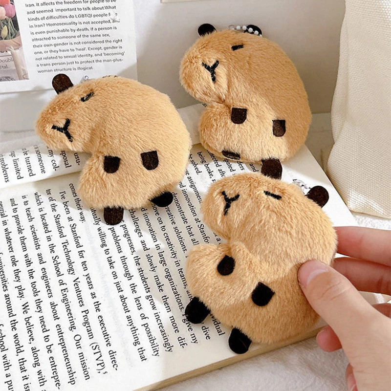 Cartoon Capybara Plush Keychain Bag Pendant Juguetes Para Niños Novedosos Plush Keychains Education Bag Decor 키링 Holiday Gifts
Cartoon Capybara Plush Keychain Bag Pendant Juguetes Para Niños Novedosos Plush Keychains Education Bag Decor 키링 Holiday Gifts