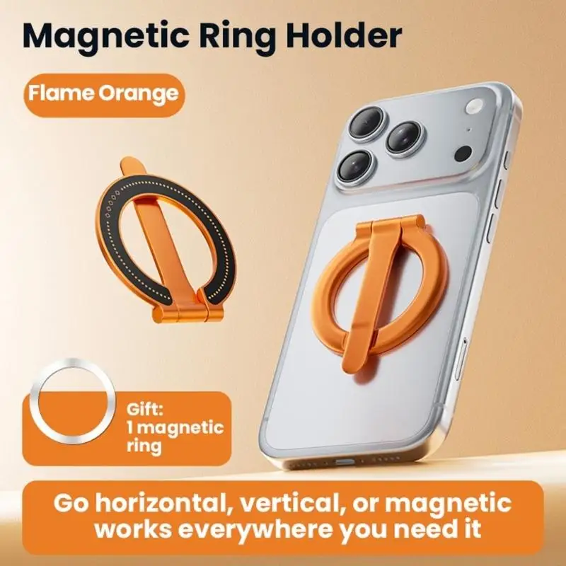 360 Rotating Phone Mount with Round Hoop Grip Foldable Design and Metal Construction Universal K1KF
360 Rotating Phone Mount with Round Hoop Grip Foldable Design and Metal Construction Universal K1KF
