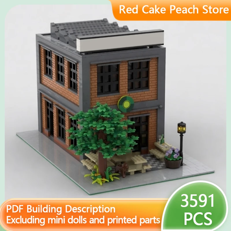 Модель City Street View MOC, строительные кирпичи, старая фабрика, кафе, модульная технология, детские праздничные подарки, сборные игрушки, костюм
Модель City Street View MOC, строительные кирпичи, старая фабрика, кафе, модульная технология, детские праздничные подарки, сборные игрушки, костюм