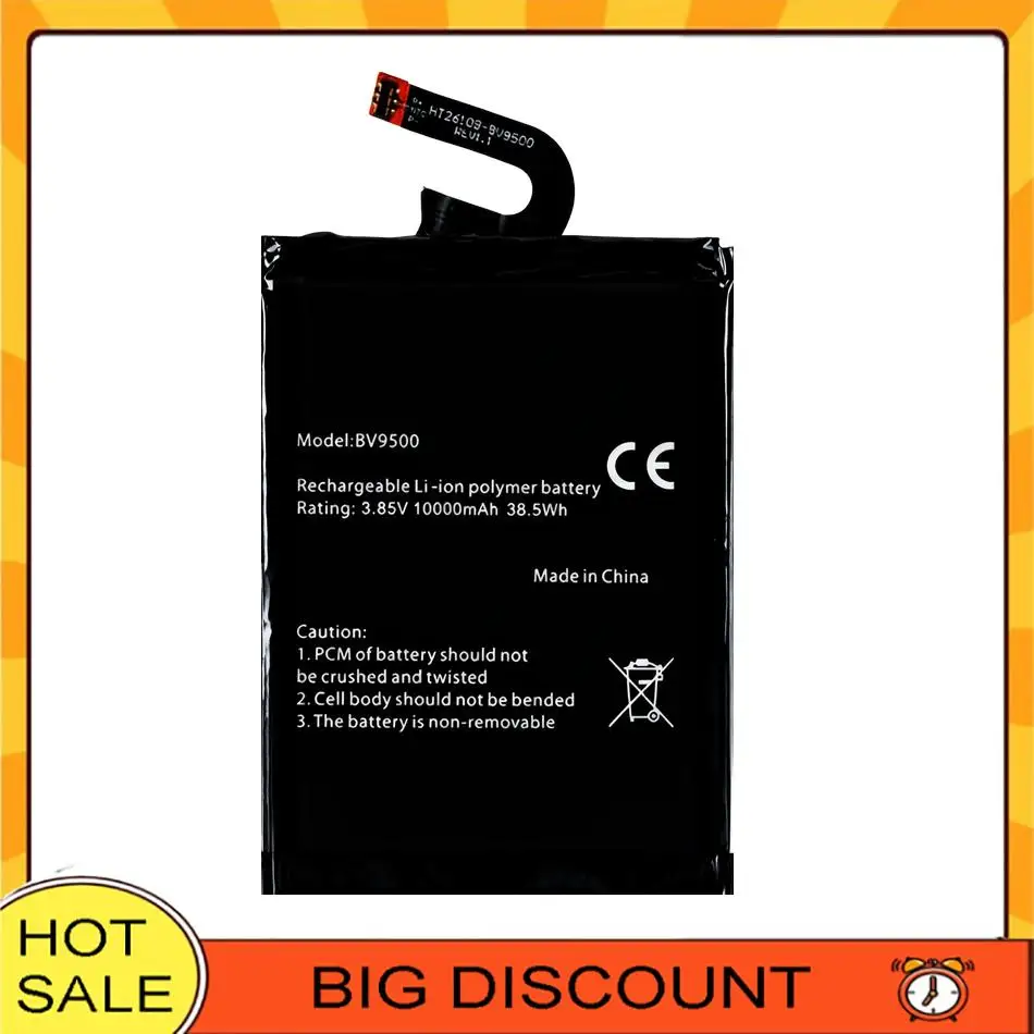 Lightweight 10000mAh For Blackview BV9500 Pro High-Efficiency Mobile Phone Battery
Lightweight 10000mAh For Blackview BV9500 Pro High-Efficiency Mobile Phone Battery
