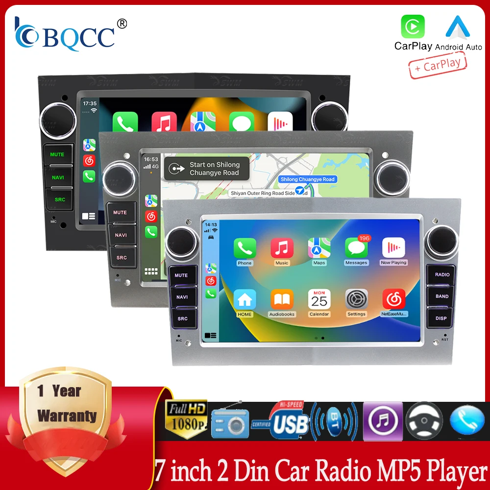 BQCC 7 Inch OPEL Car Radio 3 Kinds Panel Color Wireless CarPlay USB AM RDS BT 7 Color Light Fit Astra Corsa Meriva Zafira
BQCC 7 Inch OPEL Car Radio 3 Kinds Panel Color Wireless CarPlay USB AM RDS BT 7 Color Light Fit Astra Corsa Meriva Zafira