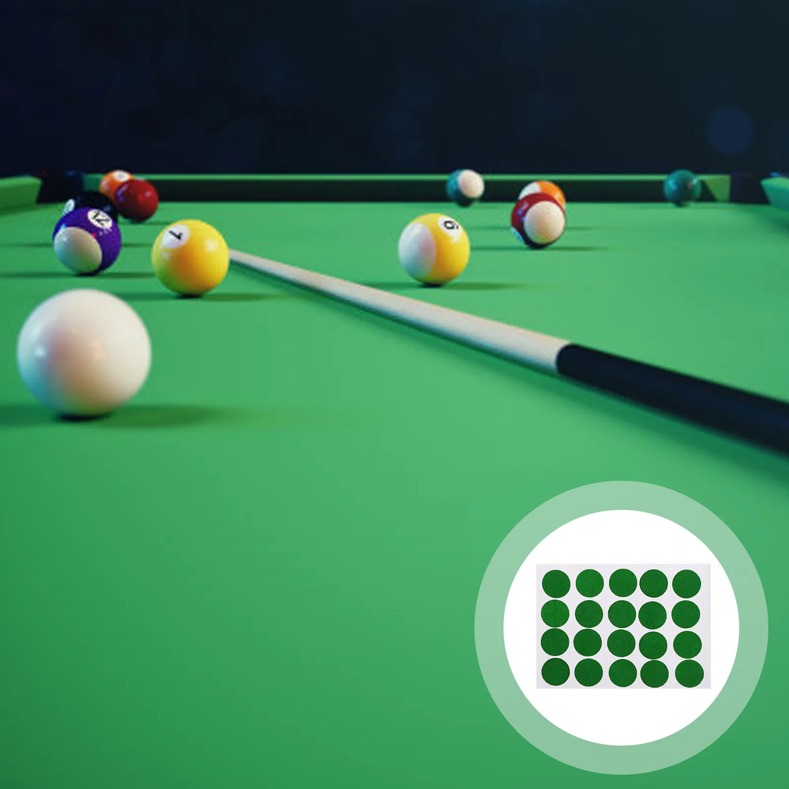 1 Sheet Pool Table Repair Patches Billiard Cloth Fixing Stickers Snooker Marker Dots Round Position Spot Patches for Home Club
1 Sheet Pool Table Repair Patches Billiard Cloth Fixing Stickers Snooker Marker Dots Round Position Spot Patches for Home Club
