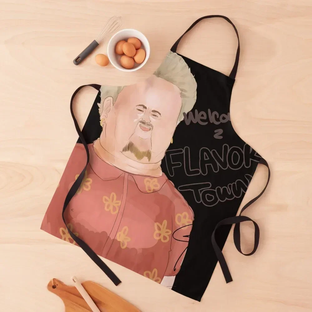 Guy American fieri restaurateur Art Apron Cooking Clothes Teacher For Cooking Nursing Apron 
Guy American fieri restaurateur Art Apron Cooking Clothes Teacher For Cooking Nursing Apron