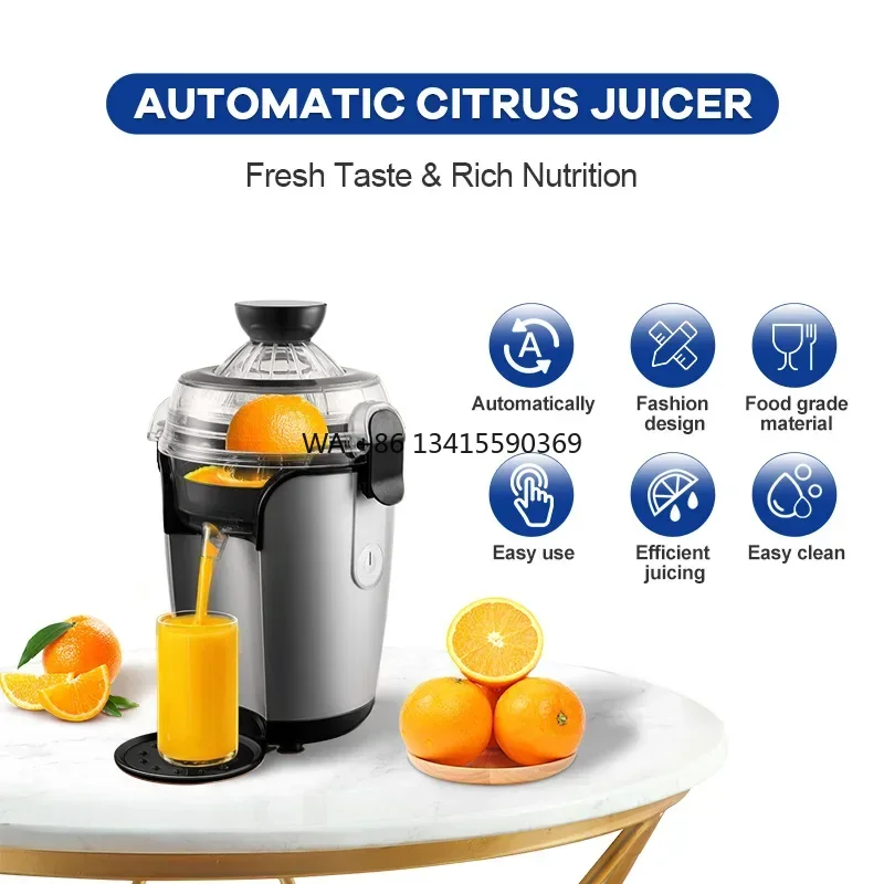 Easy Clean Automatic Kitchen Appliances Portable Fruit Orange Lemon Grape Electric Citrus Juicer Machine Lemon Squeezer Machine
Easy Clean Automatic Kitchen Appliances Portable Fruit Orange Lemon Grape Electric Citrus Juicer Machine Lemon Squeezer Machine