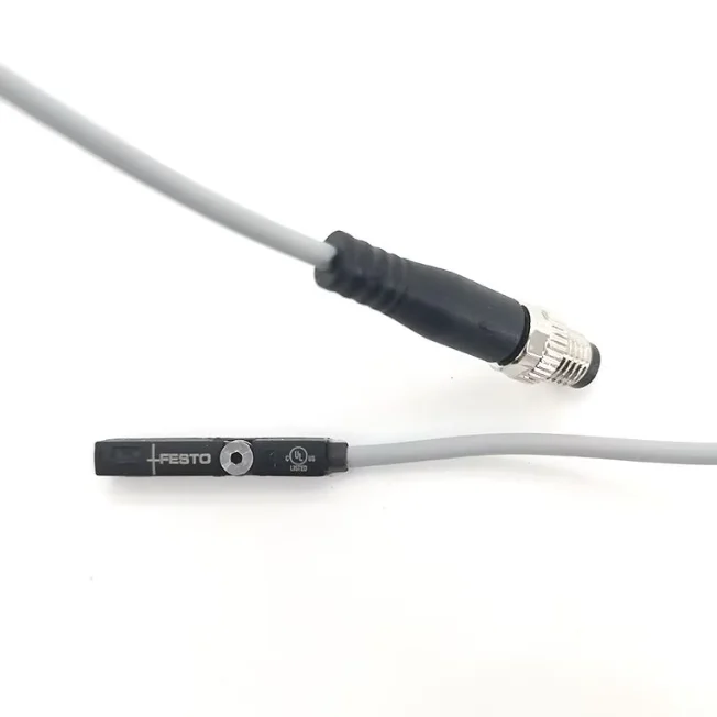 Proximity Switch Sensor for T-slot SME-8M-DS-24V-K-0,3-M8D Part No.543861
Proximity Switch Sensor for T-slot SME-8M-DS-24V-K-0,3-M8D Part No.543861