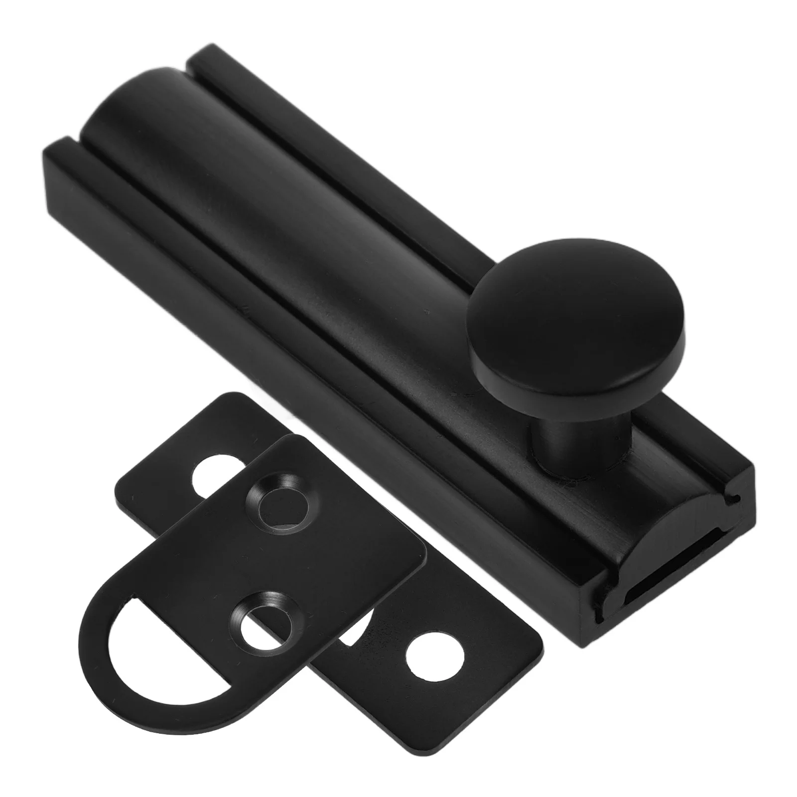 Metal Door Latch Sliding Lock Security Reinforcement No Drilling Installation Indoor Lock for Bathroom Bedroom Kitchen
Metal Door Latch Sliding Lock Security Reinforcement No Drilling Installation Indoor Lock for Bathroom Bedroom Kitchen