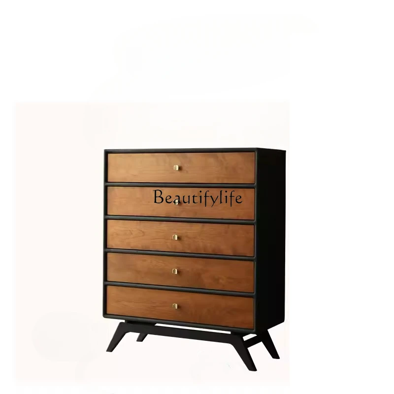 Locker Solid Wood Storage Cabinet Chest of Drawers Bedroom Living Room Side Cabinet Retro
Locker Solid Wood Storage Cabinet Chest of Drawers Bedroom Living Room Side Cabinet Retro