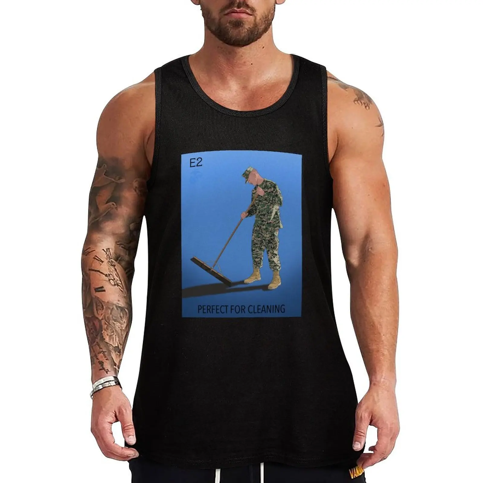 Loteria PFC USMC card Tank Top Breathable Tank Top Moisture Wicking Sleeveless Shirt
Loteria PFC USMC card Tank Top Breathable Tank Top Moisture Wicking Sleeveless Shirt