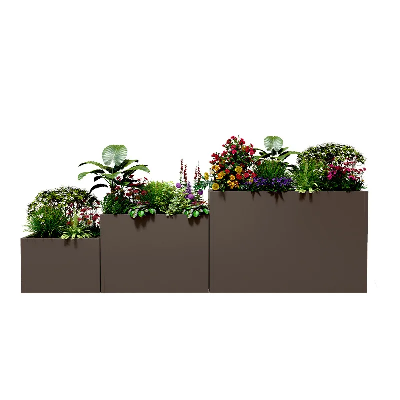 Outdoor aluminum alloy waterproof sunscreen flower box courtyard balcony villa garden planting box pot cabi
Outdoor aluminum alloy waterproof sunscreen flower box courtyard balcony villa garden planting box pot cabi