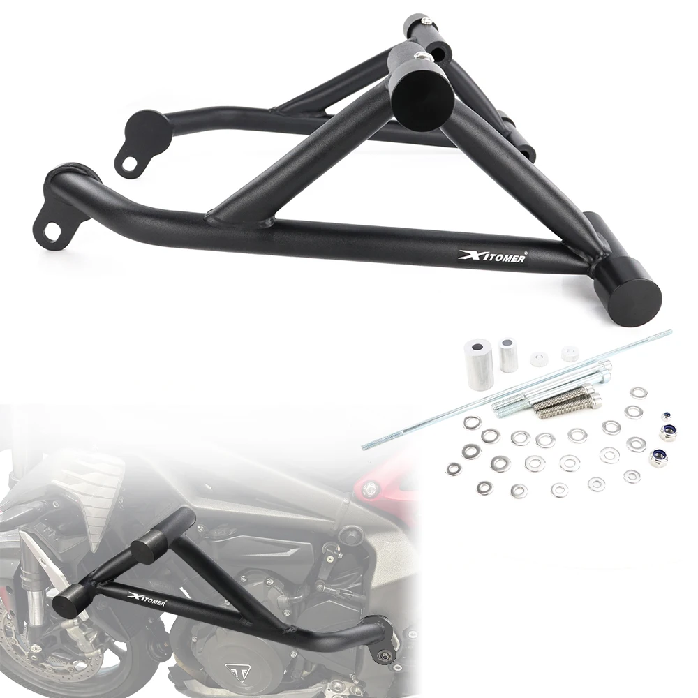 Fit For TRIUMPH STREET TRIPLE 675 765 / RS 765 Motorcycle Stunt Crash Cage Engine Guard Highway Bar Bumper Protector Race Rail
Fit For TRIUMPH STREET TRIPLE 675 765 / RS 765 Motorcycle Stunt Crash Cage Engine Guard Highway Bar Bumper Protector Race Rail