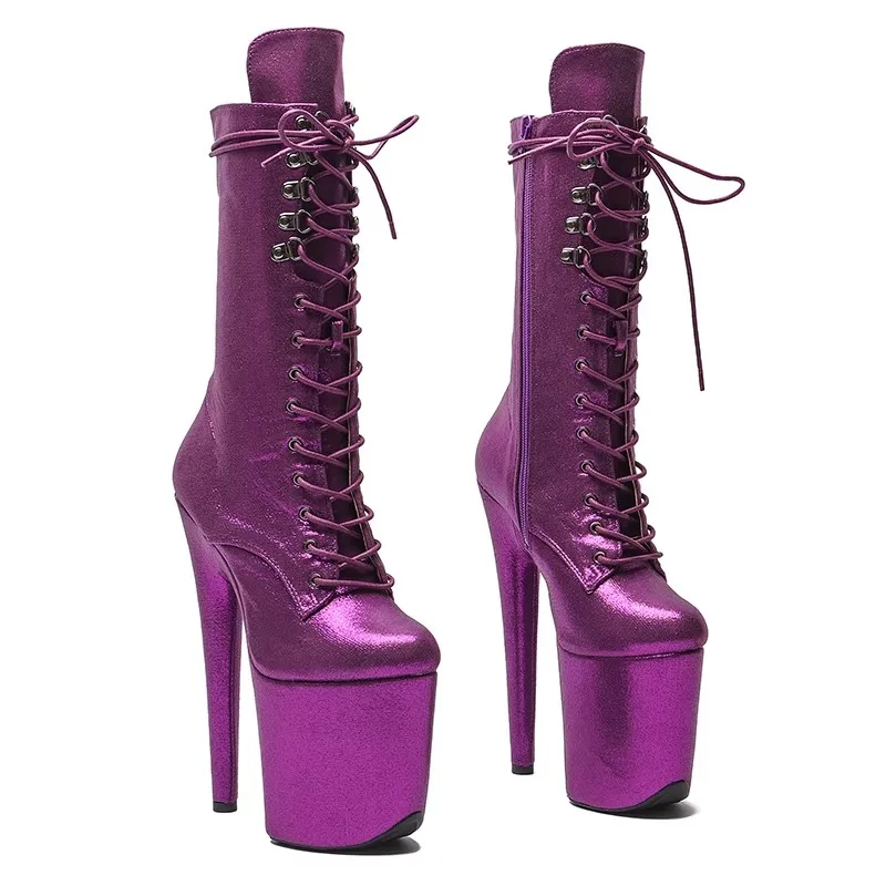Auman Ale New 20CM/8inches PU Upper Sexy Exotic High Heel Platform Party Women Round Toe Ankle Boots Pole Dance Shoes 550
Auman Ale New 20CM/8inches PU Upper Sexy Exotic High Heel Platform Party Women Round Toe Ankle Boots Pole Dance Shoes 550
