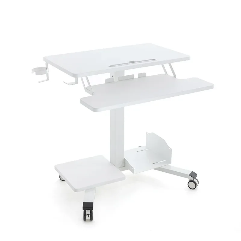Liftable Computer Desk Standing Desk Rotatable Desktop Home Mobile Desk Workbench
Liftable Computer Desk Standing Desk Rotatable Desktop Home Mobile Desk Workbench