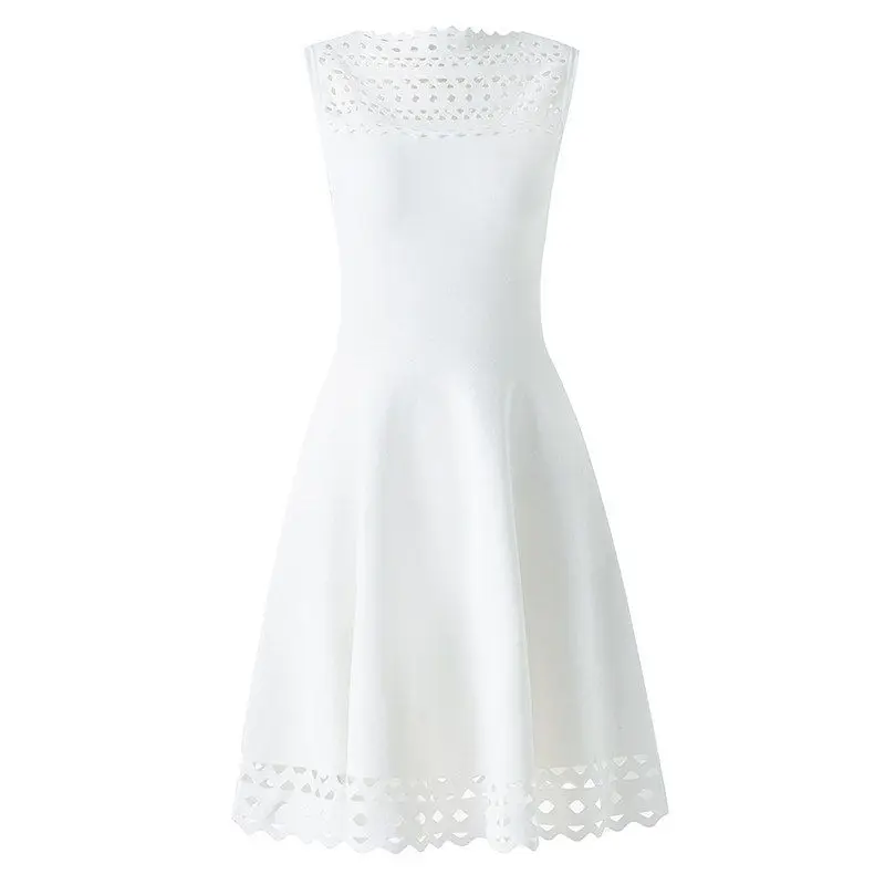 Elegant Knitted Vest Dress Women's Summer Autumn Slimming Sexy Vintage Strap Dress Waist-Cinching Bodycon One-Piece Dress
Elegant Knitted Vest Dress Women's Summer Autumn Slimming Sexy Vintage Strap Dress Waist-Cinching Bodycon One-Piece Dress