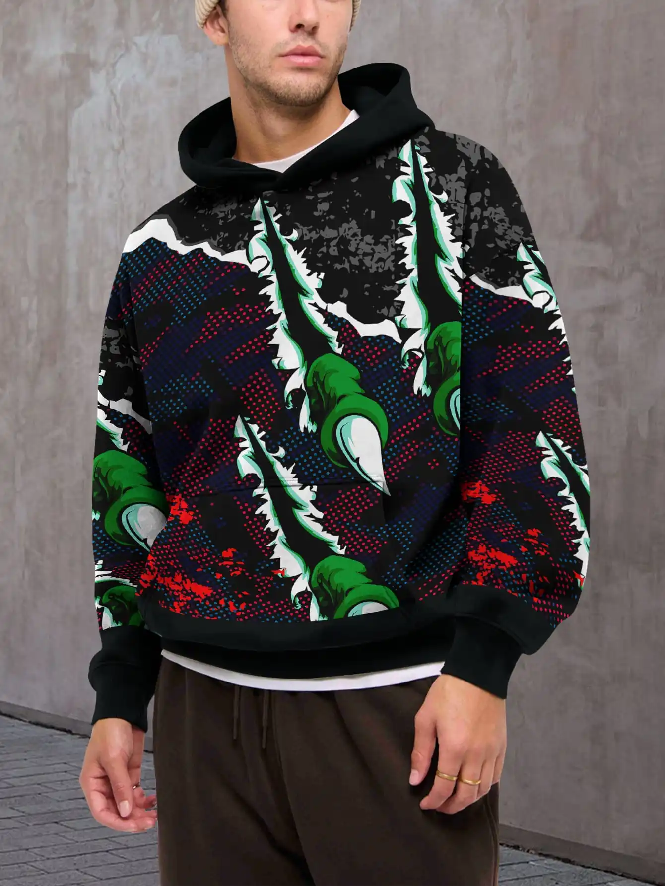 Dark ink splash style 3D print hoodie style marble pattern hoodie sweatshirt cool street style pullover hoodie top
Dark ink splash style 3D print hoodie style marble pattern hoodie sweatshirt cool street style pullover hoodie top