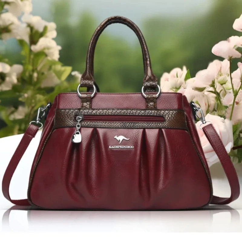 New 2026 Vintage Women's Crossbody Bag, Casual Tote Handbag, Soft Leather Large Capacity Shoulder Purse for Daily Commute
New 2026 Vintage Women's Crossbody Bag, Casual Tote Handbag, Soft Leather Large Capacity Shoulder Purse for Daily Commute
