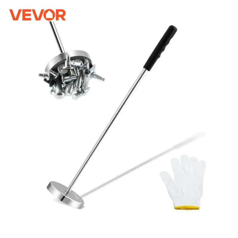VEVOR 3.5inch Telescoping Magnetic Sweeper Pickup Tool Handheld Screws Parts Finder with 35LB Pull Capacity Retractable Handle
VEVOR 3.5inch Telescoping Magnetic Sweeper Pickup Tool Handheld Screws Parts Finder with 35LB Pull Capacity Retractable Handle