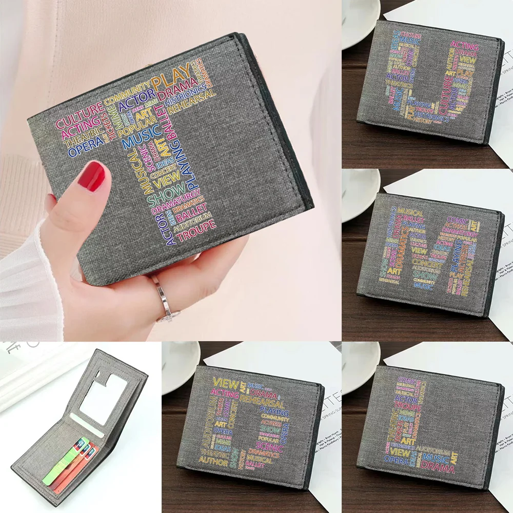 Wallet Vintage Business Wallet Students Key Storage Purse Coin Purse Text Printing Series Bank ID Cardholder Clutch Bag
Wallet Vintage Business Wallet Students Key Storage Purse Coin Purse Text Printing Series Bank ID Cardholder Clutch Bag