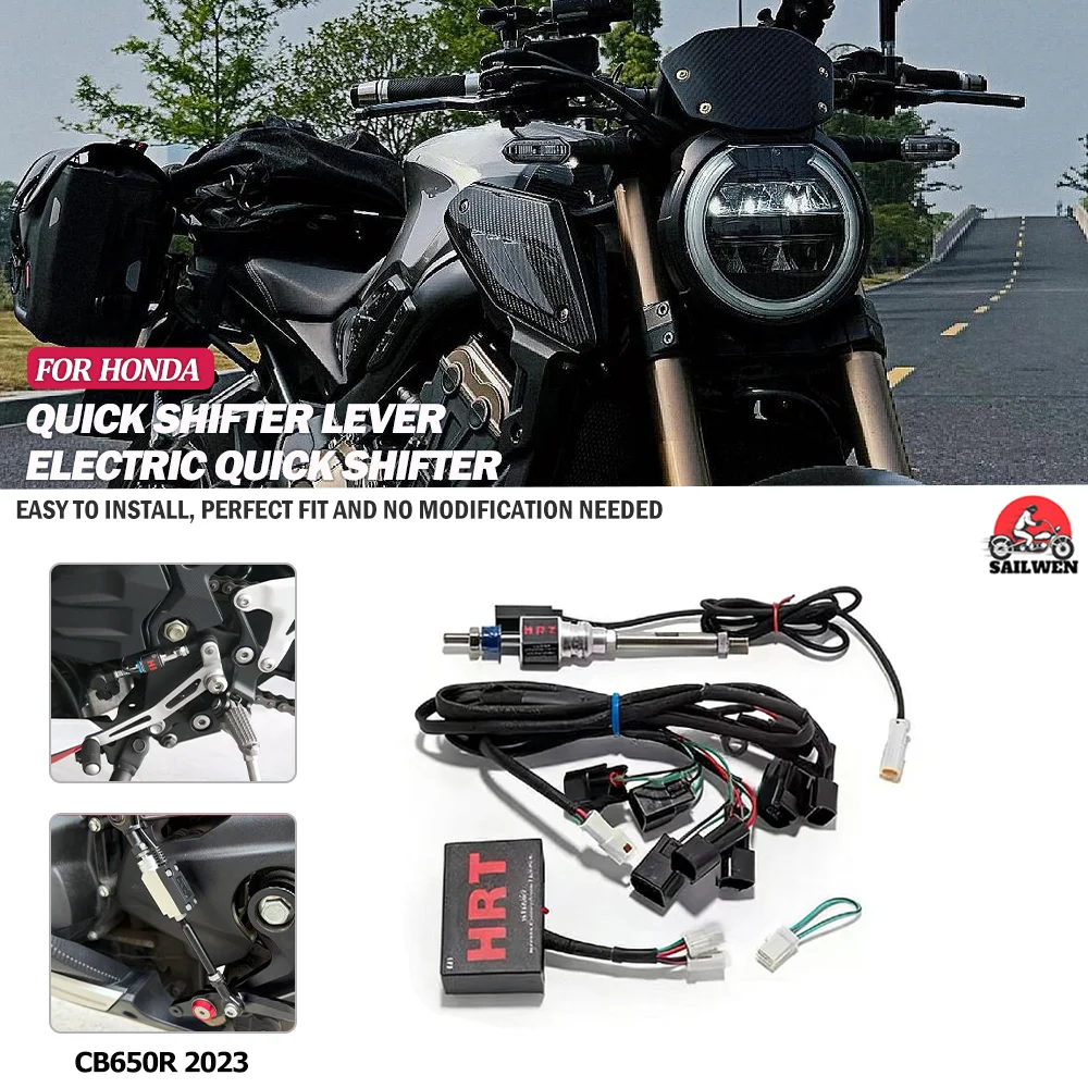 For Honda CB650R 2023 one-way/two-way quick shift lever gear shifter quick transmission
For Honda CB650R 2023 one-way/two-way quick shift lever gear shifter quick transmission