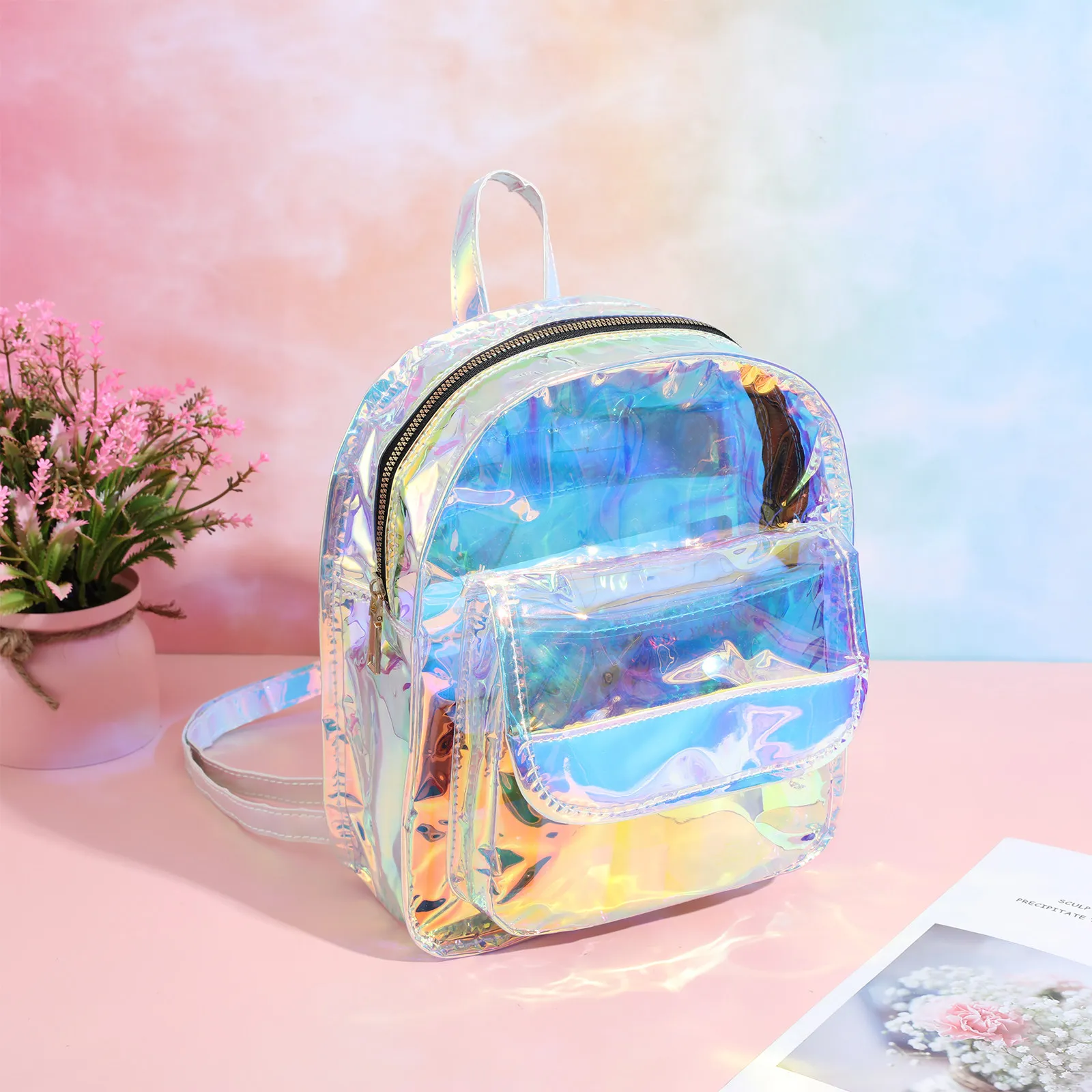 Laser Backpack for Women Girls Shiny Fashion Casual Daypack Roomy Travel Backpack Student School Bookbag Outdoor Hiking Bag
Laser Backpack for Women Girls Shiny Fashion Casual Daypack Roomy Travel Backpack Student School Bookbag Outdoor Hiking Bag