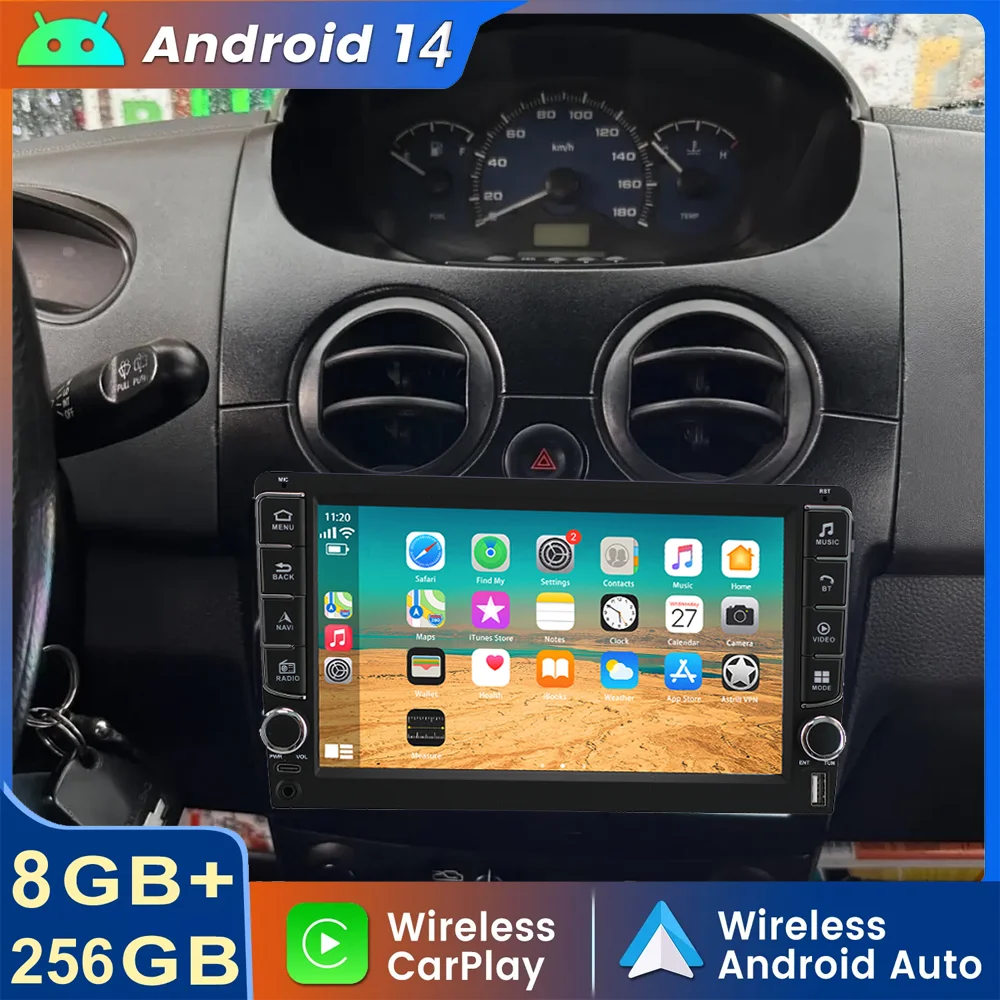 Car Radio For Chevrolet Spark Matiz LT 2010 - 2017 Android 14 Multimedia Video Player GPS Carplay Auto Head Unit Navigation
Car Radio For Chevrolet Spark Matiz LT 2010 - 2017 Android 14 Multimedia Video Player GPS Carplay Auto Head Unit Navigation