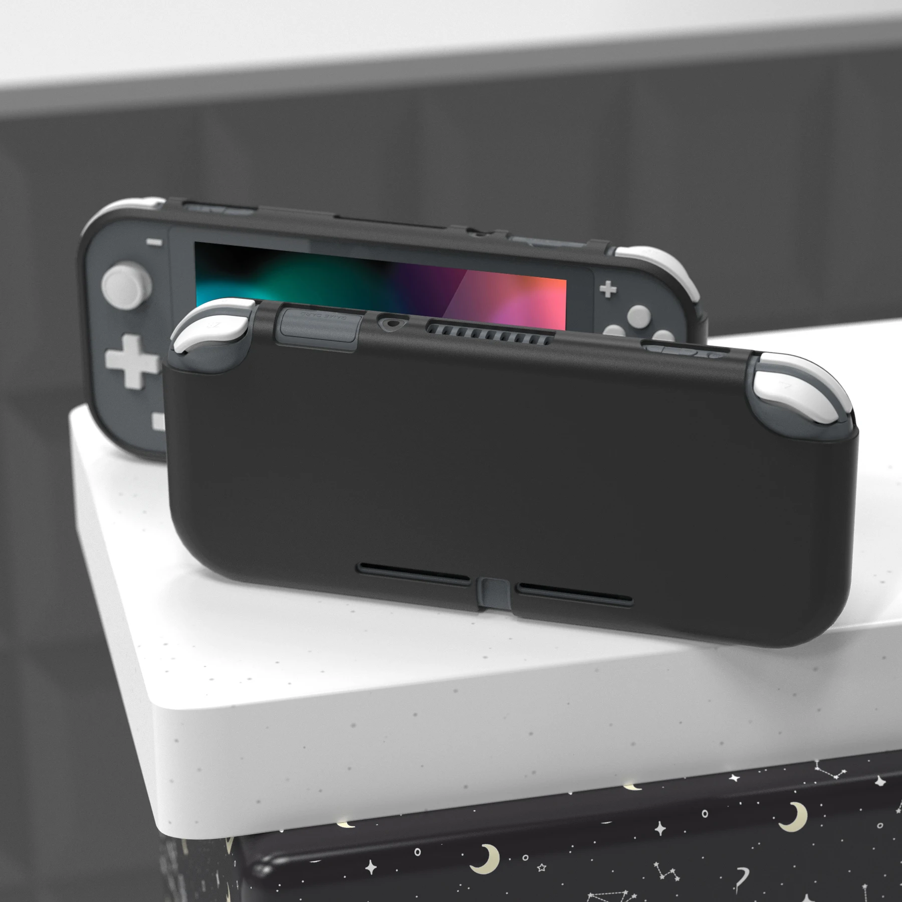 PlayVital Custom Protective Case Soft TPU Slim Case Cover for Nintendo Switch Lite - Black
PlayVital Custom Protective Case Soft TPU Slim Case Cover for Nintendo Switch Lite - Black
