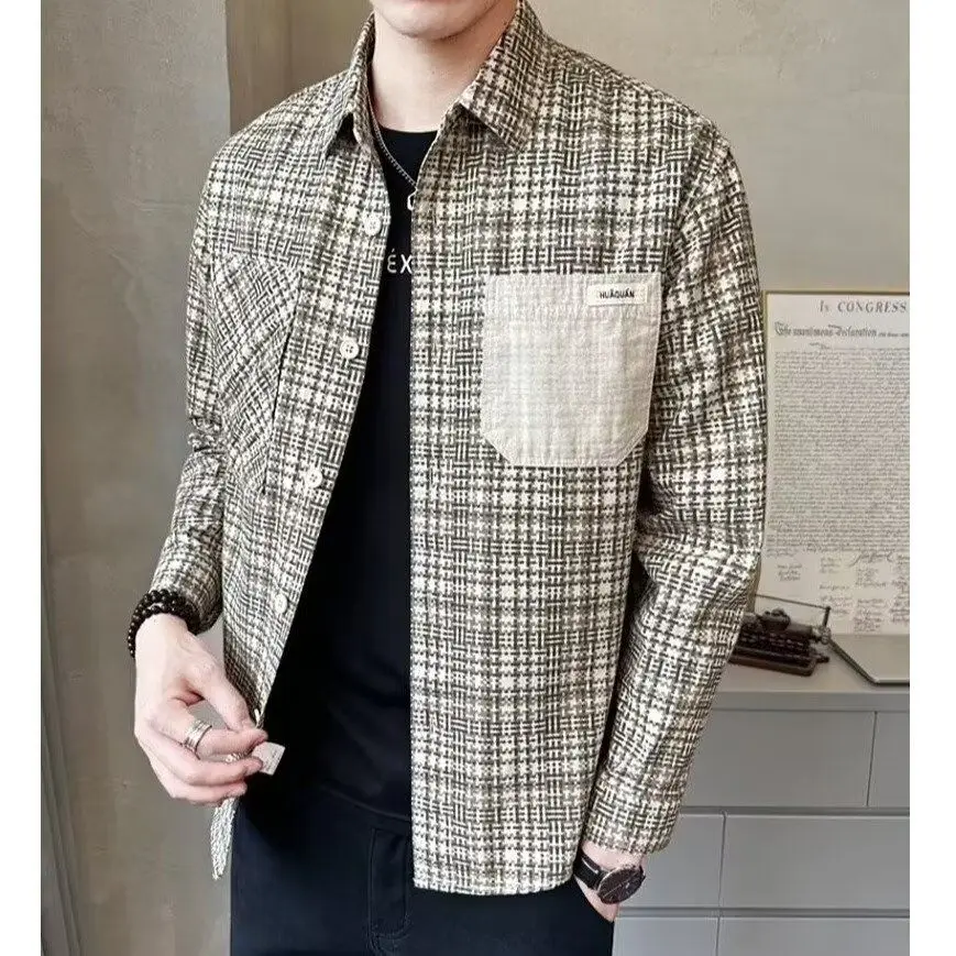 New Men's Casual Loose irt Autumn Faionable Versatile Outerwear Stand Fit Long Sve Sunscreen Stand Thin
New Men's Casual Loose irt Autumn Faionable Versatile Outerwear Stand Fit Long Sve Sunscreen Stand Thin