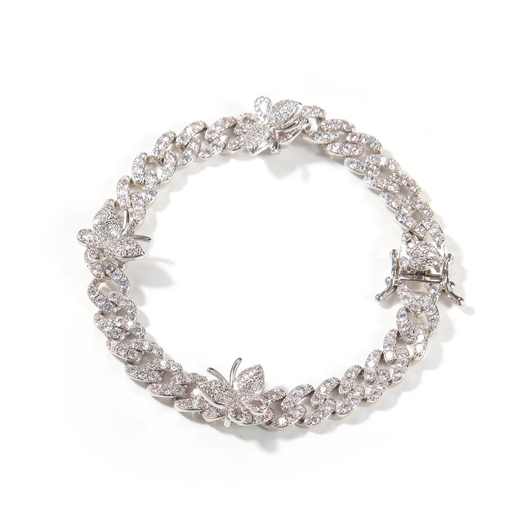 6"-10" Hip Hop Butterflys Women Tennis Anklet Bracelets Beach Foot Chain Men Hiphop Bling Iced Out Jewelry Drop Shipping
6"-10" Hip Hop Butterflys Women Tennis Anklet Bracelets Beach Foot Chain Men Hiphop Bling Iced Out Jewelry Drop Shipping